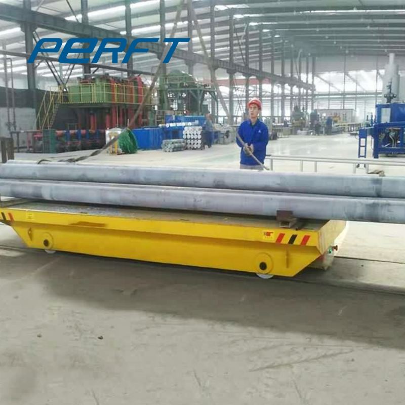 Cambodia 10 Tons Rail Transfer Cart With Rollers